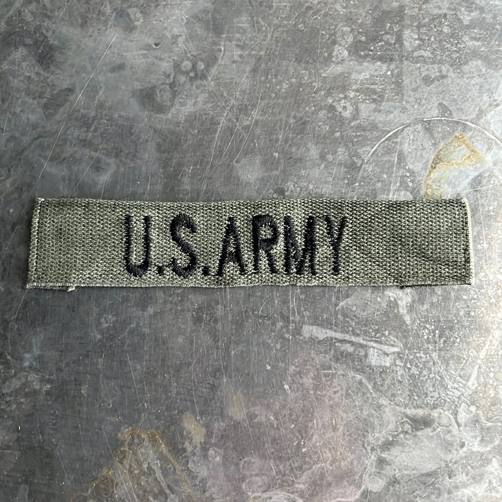 U.S. ARMY embroidered tape patch - Vintage